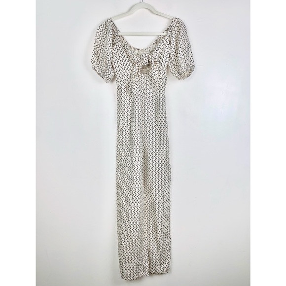 Billabong x Sincerely Jules Shout It Up Linen Blend Jumpsuit XS - Picture 7 of 14